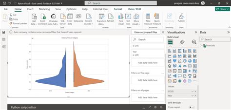 Image result for Python Visualization Script Power BI