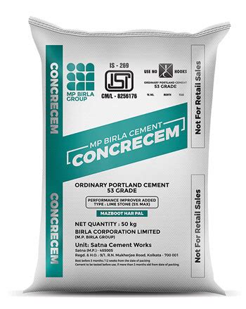 MP BIRLA CEMENT CONCRECEM (OPC) (BR_OPC-43)