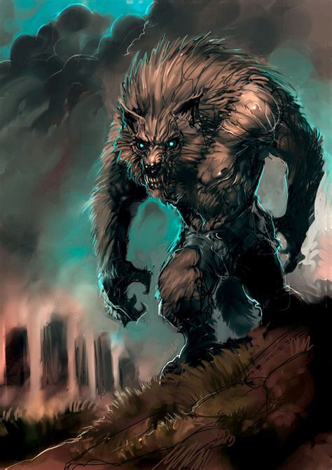 Werewolf | Werewolf art, Werewolf, Fantasy creatures