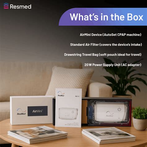 Resmed AirMini Automatic CPAP Machine | Resmed India