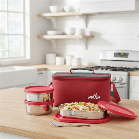 Buy Steel Champ Tiffin Box Online | Milton