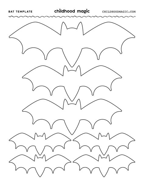 Image result for Printable Bat Pattern
