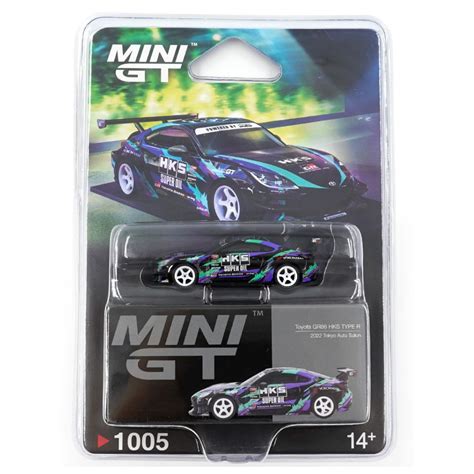 Mini GT Blister #1005: Toyota GR86 HKS TYPE R 2022 Tokyo Auto Salon ...