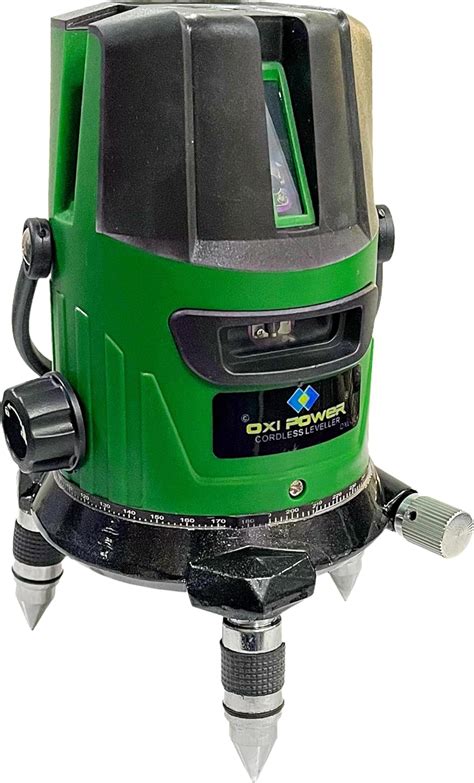 OXI POWER PROFESSIONAL LASER LEVELLER WITH 3 MODES, ACCURACY 1mm with 1 ...