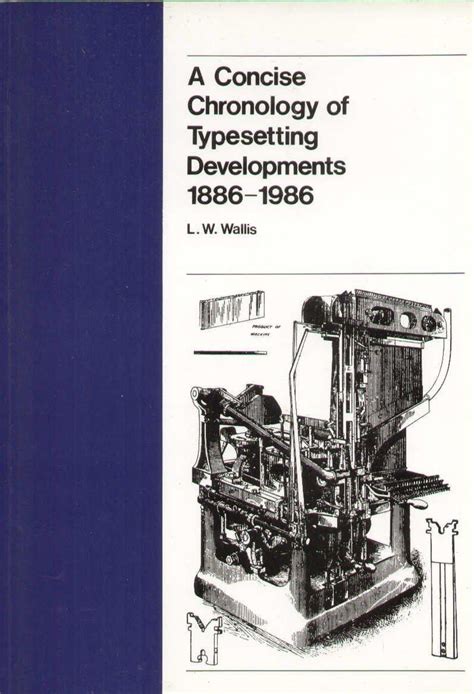 Buy A Concise Chronology of Typesetting Developments Book Online at Low ...