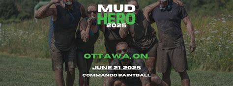Mud Hero Ottawa 2025, Commando Paintball, Embrun, 21 June 2025 | AllEvents