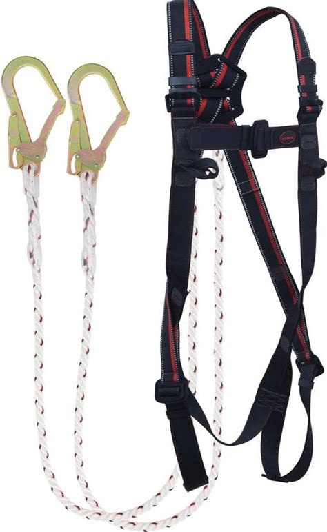 Karam Safety Harness with 2Chest Attachments& 2M Double Lanyard With ...