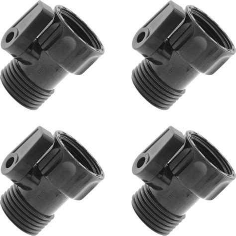 Amazon.com : 3/4Inch Plastic Garden Hose Shut Off Valve DGZZI 4PCS 3 ...
