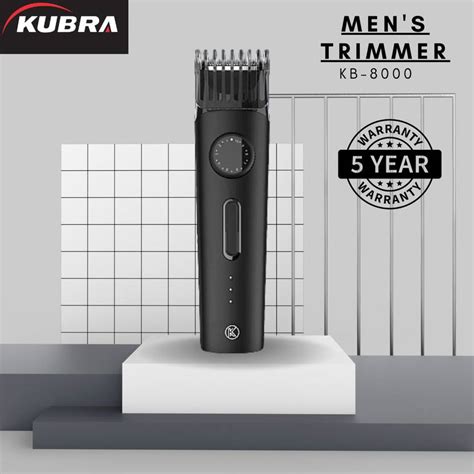 TECHPEDIA KUBRA KB-8000 Professional Rechargeable Hair Trimmer QW3 ...