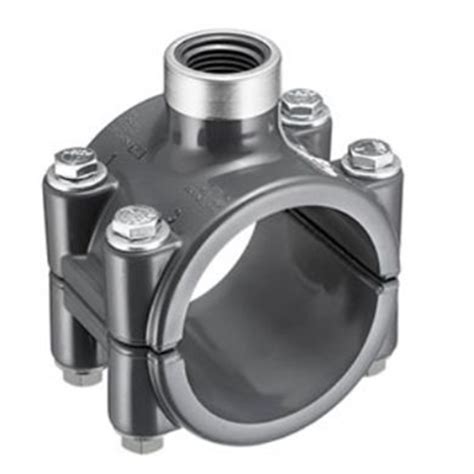 BIM objects - Free download! SCH80 CPVC/PVC Clamp-On Saddle x (SR ...