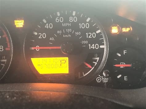 Nissan Xterra Vdc Off And Slip Light On