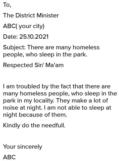 .You are troubled by the fact that there are many homeless people, who ...