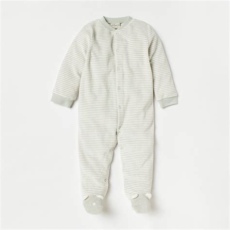 Buy Juniors Striped Sleepsuit with Long Sleeves from Juniors at just ...