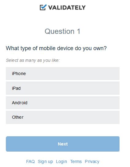Image result for Validately Tester Sign Up