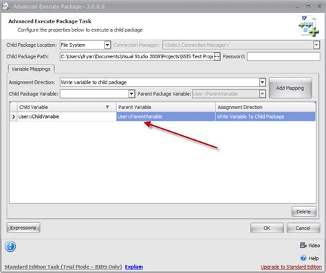 Image result for Execute Package Task in SSIS