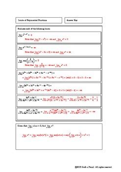 Solved Exponential Limits Problems 的图像结果