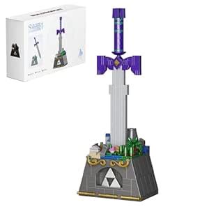 Zelda Link The Master Sword & Hyrule Castle Building Kit, BOTW Master ...
