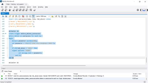 MySQL Trigger Tutorial 的图像结果