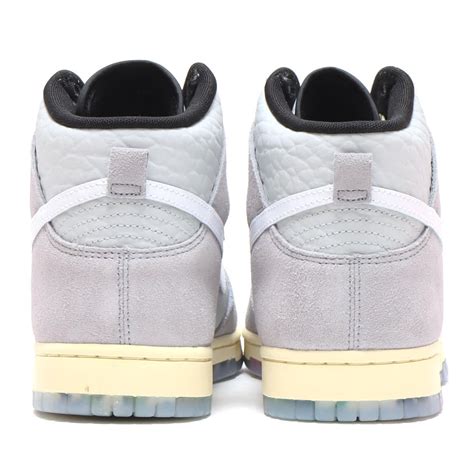 NIKE DUNK HI PRM WOLF GREY/WHITE-PURE PLATINUM-CASHMERE 21HO-I（ナイキ ダンク ...