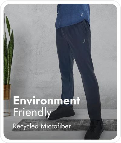 Buy Recycled Microfiber Elastane Stretch Trackpant with Zipper Pockets ...