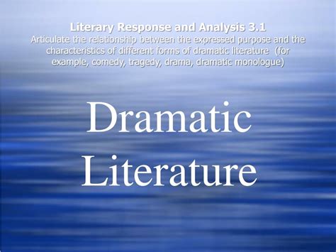 Image result for Dramatic Interpretation Examples