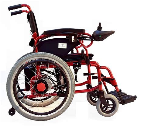 CosmoCare Light Weight Power Wheelchair |Foldable Wheelchair with ...