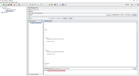 JSON Extractor 的图像结果