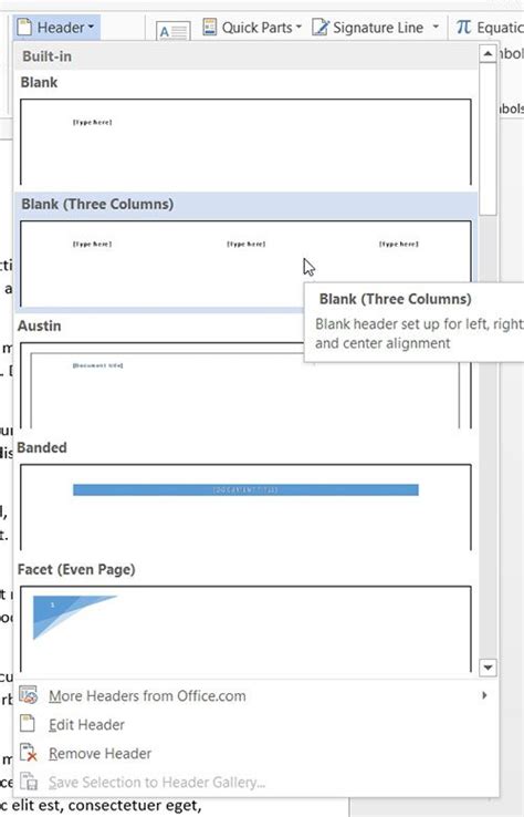 Word Processor Add Header 的图像结果