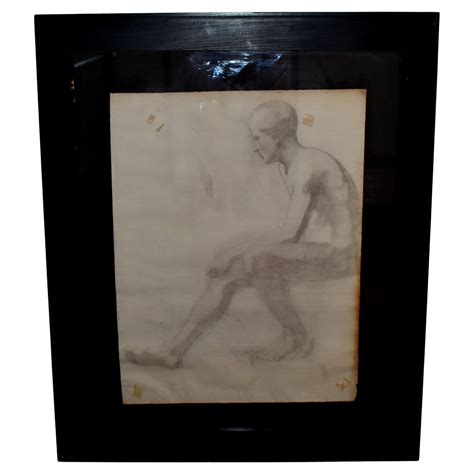 Selection of 1930s Academic Study Drawings of Male Nudes For Sale at 1stDibs | nude male ...