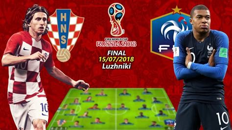 France VS. Croatia - Who Will Win The FIFA 2018 World Cup