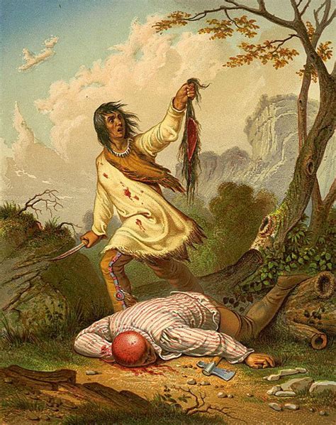 Which Native American Tribes Practiced Scalping