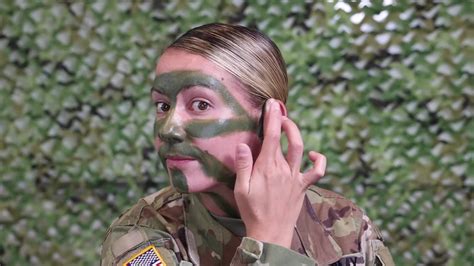 Army Camouflage Face