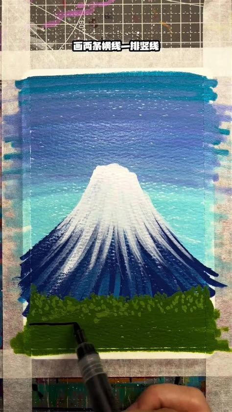 雪山简笔画 的图像结果