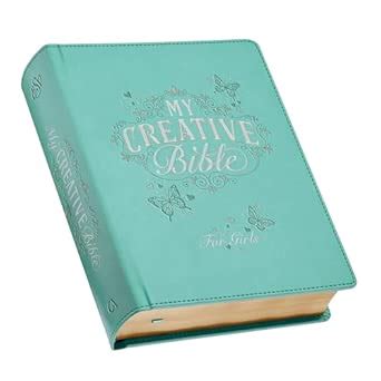 Buy ESV My Creative Bible for Girls Faux Leather Hc, Teal Book Online ...