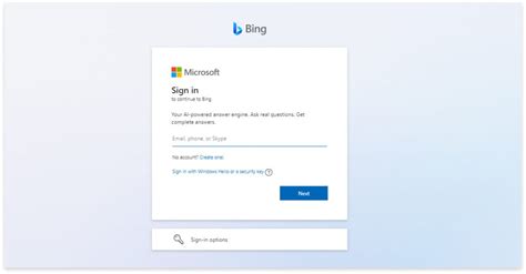 Bing Chat Log In 的图像结果