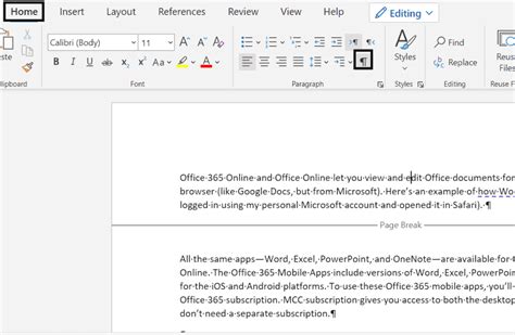 Image result for How to Break Word File