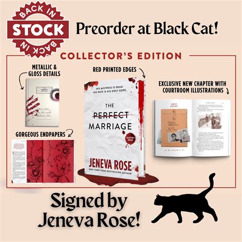 PREORDER: SIGNED BY JENEVA ROSE COLLECTOR'S EDITION - The Perfect ...