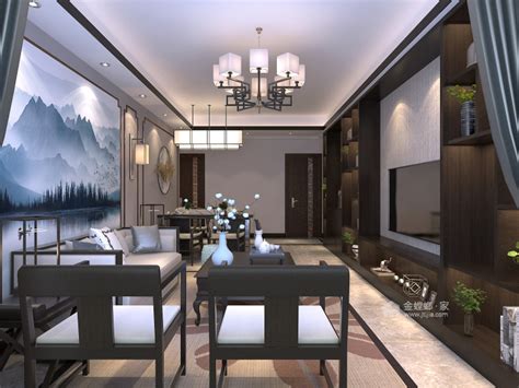 130平新中式-餐厅图片 – 设计本装修效果图