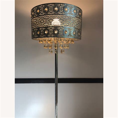 Pier 1 Bohemian Crystal Floor Lamp - AptDeco