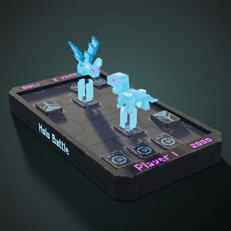 ArtStation - Cyberpunk Hologram Card Game