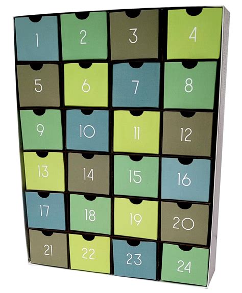 Amazon.com: Fill-Your-Own DIY Countdown Box/Advent Calendar Minimalist ...