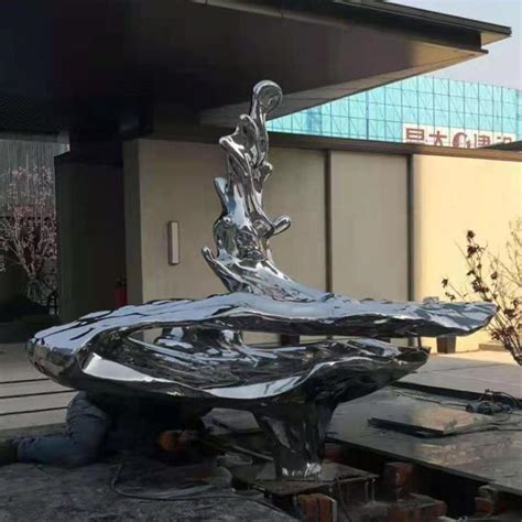 不锈钢落地雕塑 耶利雅雕塑艺术出品 WeChat&QQ：1041772863 TEL：13510679100 | Sculpture art ...
