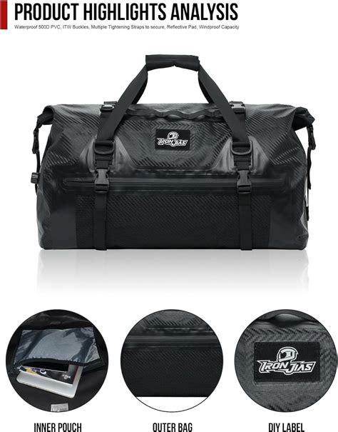 Grapelet Motorcycle Dry Bag Waterproof 50L - Motorcycle Tail India | Ubuy