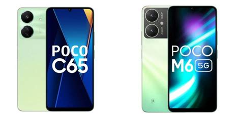 Poco M6 5G And Poco C65 Get These New Stylish Colours In India ...