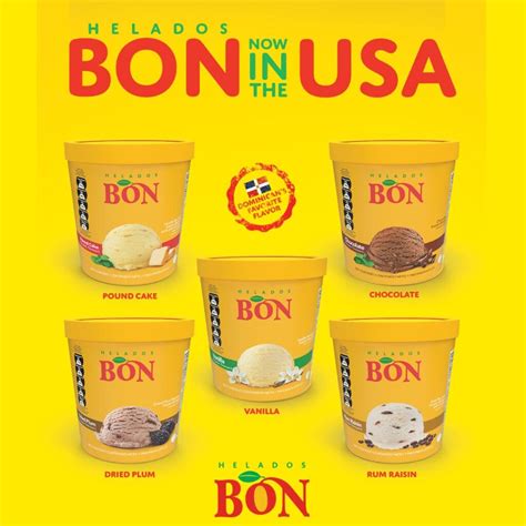 Helados Bon | #1 Ice Cream brand in the Dominican Republic | Cordialsa USA
