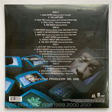 Dr Dre - Chronic 2001 - Double Vinyl Record Album - Actual Fact Clothing