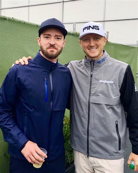 Download Mackenzie Hughes And Justin Timberlake Wallpaper | Wallpapers.com