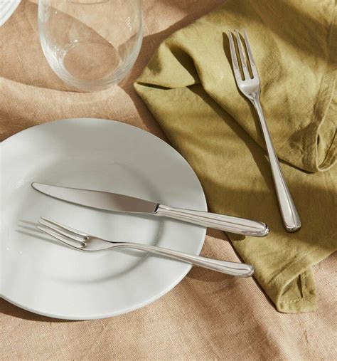 Alessi Forchette Da Tavola In Acciaio - Set Di 6, Lucido E Pratico