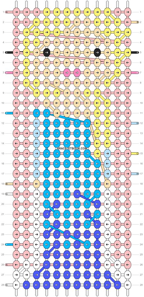 Image result for Alpha Pattern Bracelet Tutorials