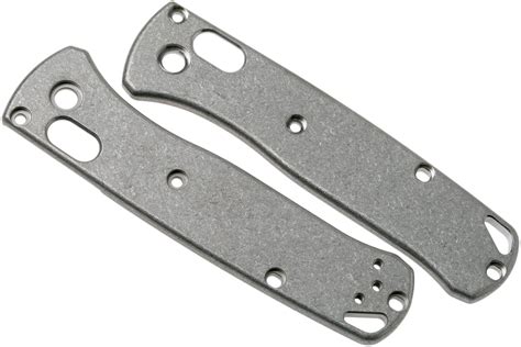 Flytanium Benchmade Mini-Bugout Scales, Titanium | Advantageously ...